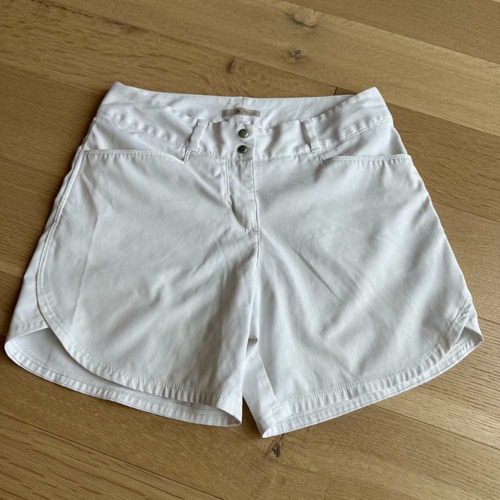 Adidas Women's White Shorts size 2